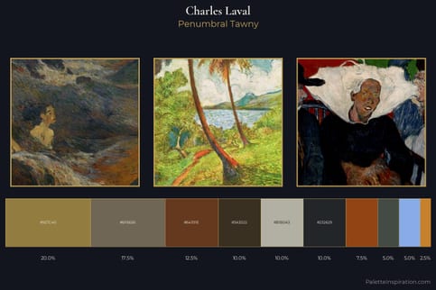 Charles Laval Master Palette - Penumbral Tawny