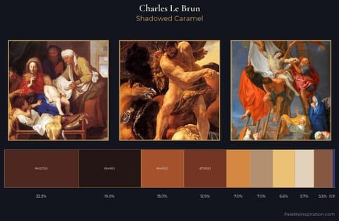 Charles Le Brun Palette 3 - Shadowed Caramel