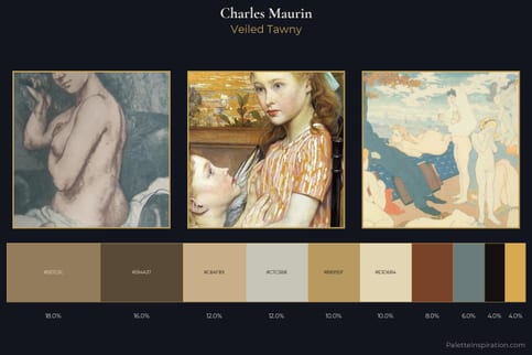 Charles Maurin Master Palette - Veiled Tawny
