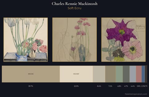 Charles Rennie Mackintosh Palette 2 - Soft Ecru