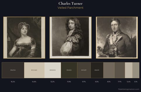 Charles Turner Palette 11 - Veiled Parchment