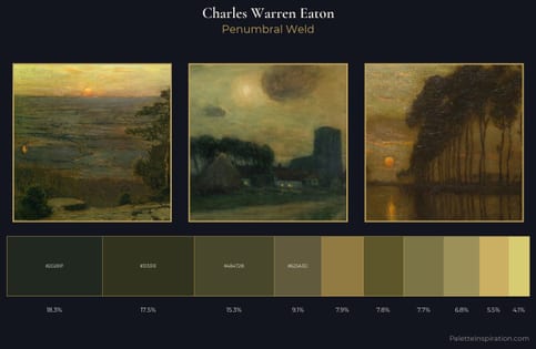 Charles Warren Eaton Palette 1