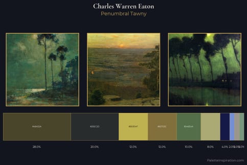 Charles Warren Eaton Master Palette - Penumbral Tawny