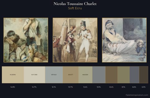 Nicolas Toussaint Charlet Palette 1 - Soft Ecru