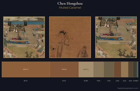 Chen Hongshou Palette 2 - Muted Caramel