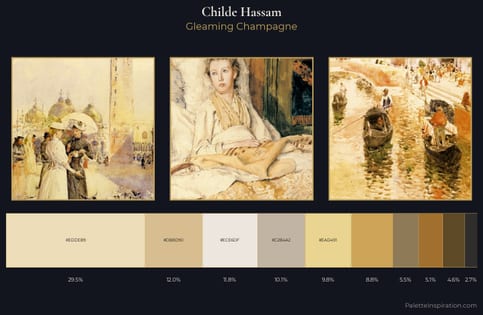 Childe Hassam Palette 1