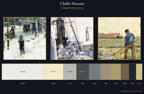 Childe Hassam Palette 4