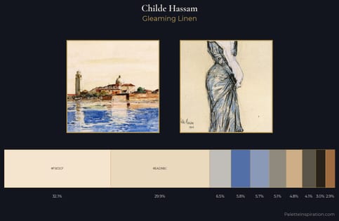 Childe Hassam Palette 5