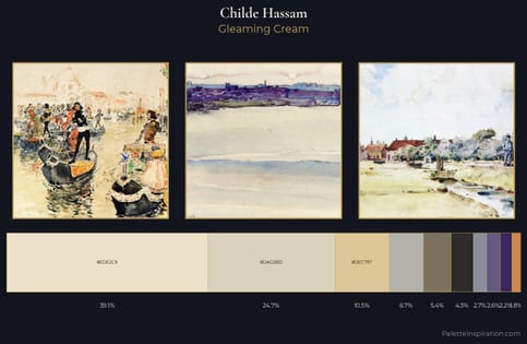 Childe Hassam Palette 8