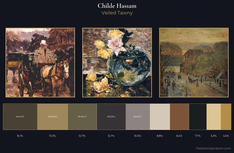 Childe Hassam Palette 23