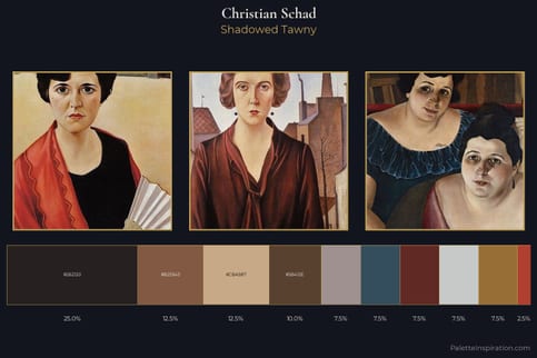 Christian Schad Master Palette - Shadowed Tawny