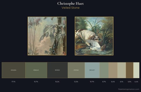 Christophe Huet Palette 1 - Veiled Stone