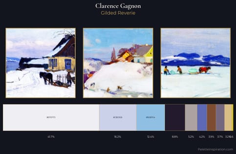 Clarence Gagnon Palette 1