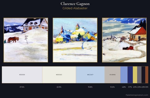 Clarence Gagnon Palette 2
