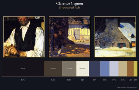 Clarence Gagnon Palette 8