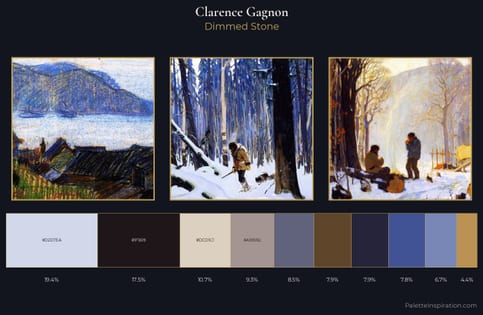 Clarence Gagnon Palette 11
