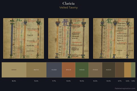 Claricia Master Palette - Veiled Tawny