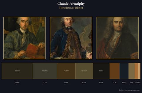 Claude Arnulphy Palette 5 - Tenebrous Bister