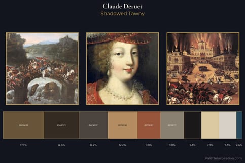 Claude Deruet Master Palette