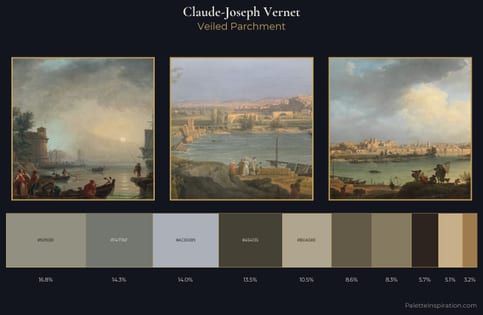 Claude-Joseph Vernet Palette 4