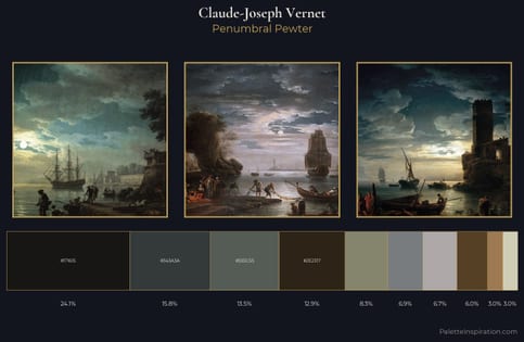 Claude-Joseph Vernet Palette 7