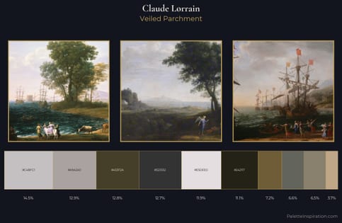 Claude Lorrain Palette 8