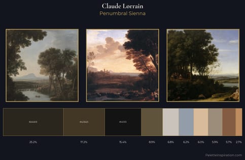 Claude Lorrain Palette 10