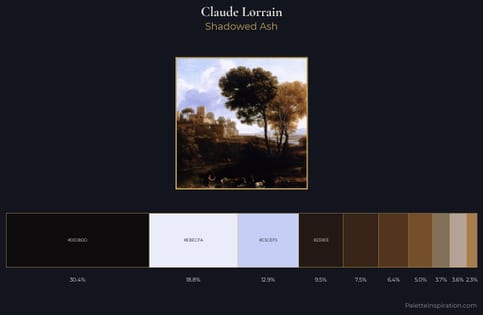 Claude Lorrain Palette 11