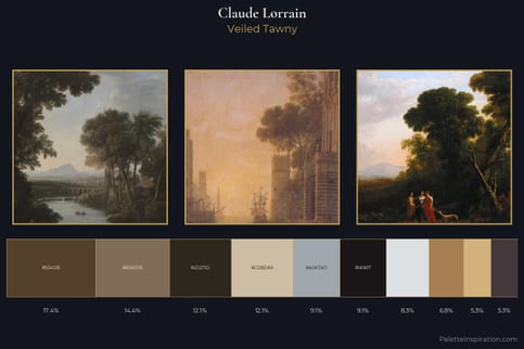 Claude Lorrain Master Palette