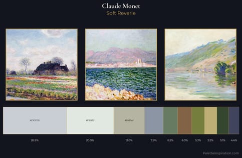 Claude Monet Palette 10