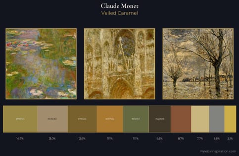 Claude Monet Palette 18