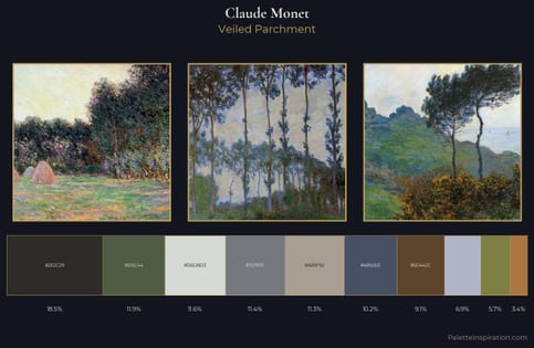 Claude Monet Palette 22