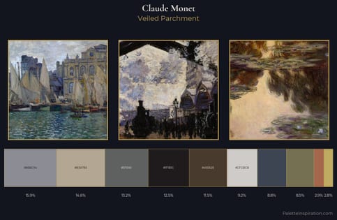 Claude Monet Palette 26