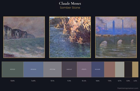 Claude Monet Palette 29