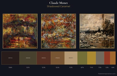 Claude Monet Palette 33