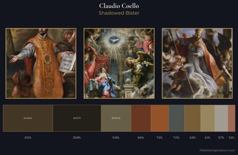 Claudio Coello Palette 2 - Shadowed Bister