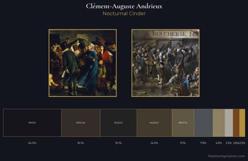 Clément-Auguste Andrieux Palette 5