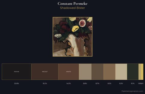 Constant Permeke Palette 4 - Shadowed Bister