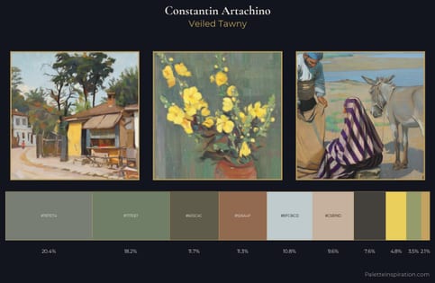 Constantin Artachino Palette 3 - Veiled Tawny