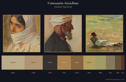 Constantin Artachino Palette 6 - Veiled Apricot