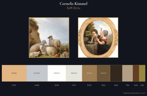 Cornelis Kimmel Palette 2 - Soft Ecru