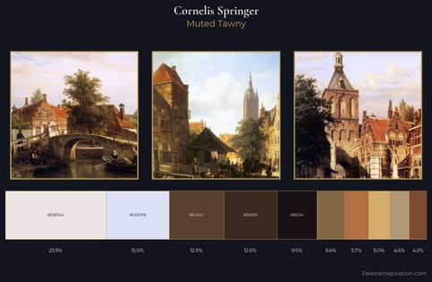 Cornelis Springer Palette 4 - Muted Tawny