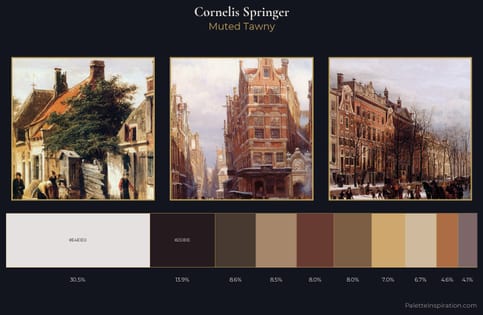 Cornelis Springer Palette 5 - Muted Tawny
