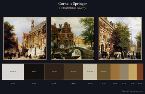 Cornelis Springer Palette 10 - Penumbral Tawny
