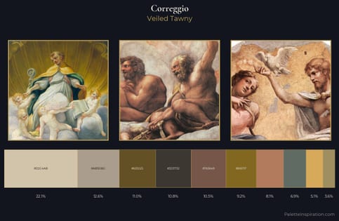 Correggio Palette 2 - Veiled Tawny