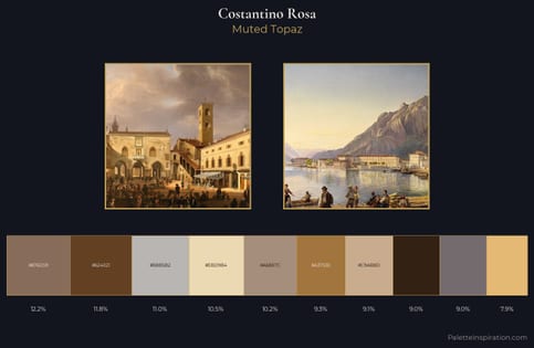 Costantino Rosa Palette 1