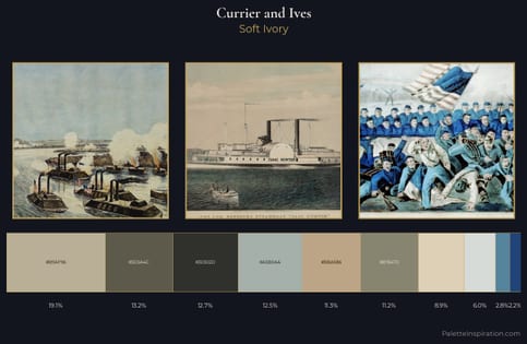 Currier and Ives Palette 1