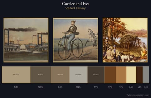 Currier and Ives Palette 10