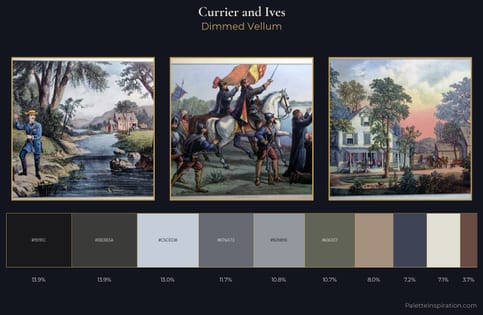 Currier and Ives Palette 11