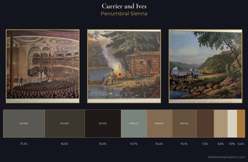 Currier and Ives Palette 13
